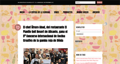 Desktop Screenshot of gastroblog.es